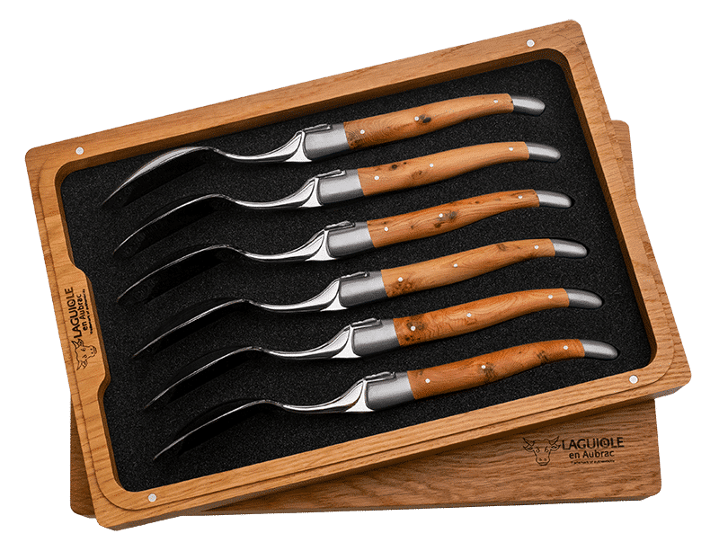 Set of 6 soup spoons